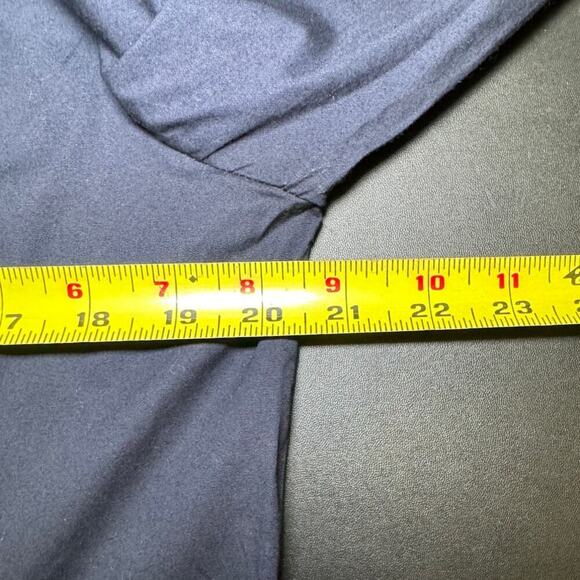 Tuckernuck New Briana Dress Midi Button Down Long Sleeves Dark Navy Size Large - Picture 14 of 15